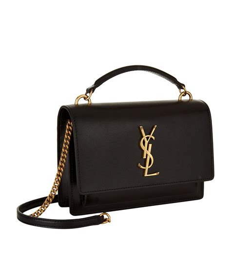 saint laurent sunset chain wallet